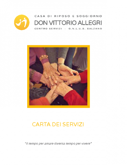 Carta dei Servizi