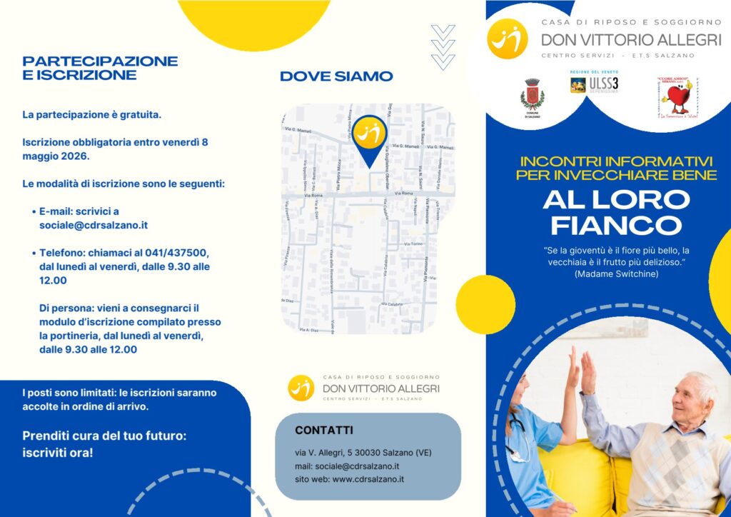 Incontri informativi sull'invecchiamento 